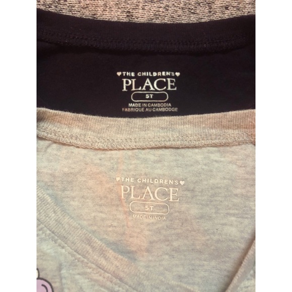 Children Place Graphic Tops Size 5T - Picture 2 of 6